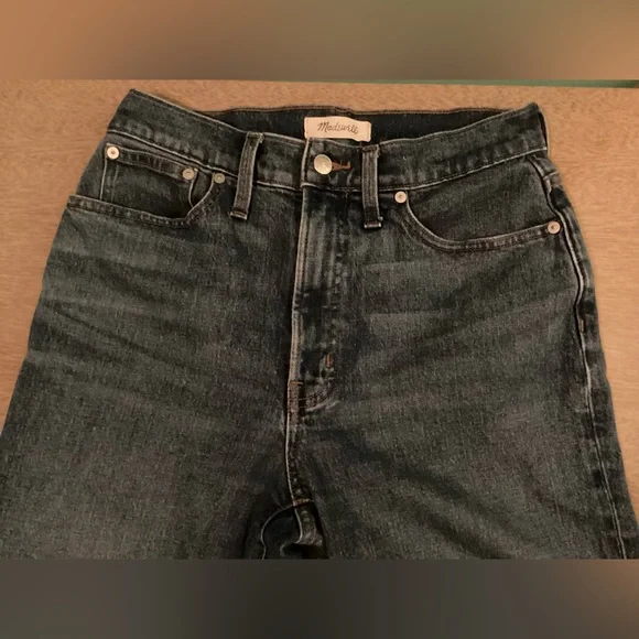 Madewell The Perfect Vintage Straight Jeans Size 28 (about size 6) EUC - Picture 8 of 16